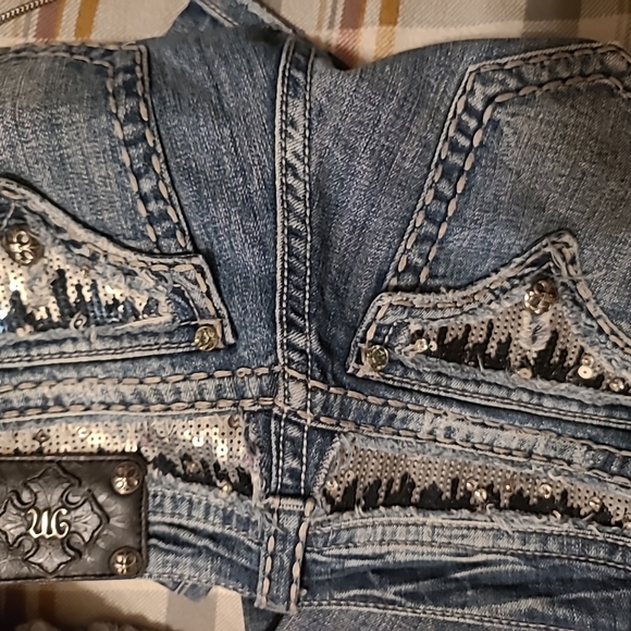 Miss Me JE5146P6 Capri Jean, 29x25 *EUC* $149 MSRP - Picture 1 of 4